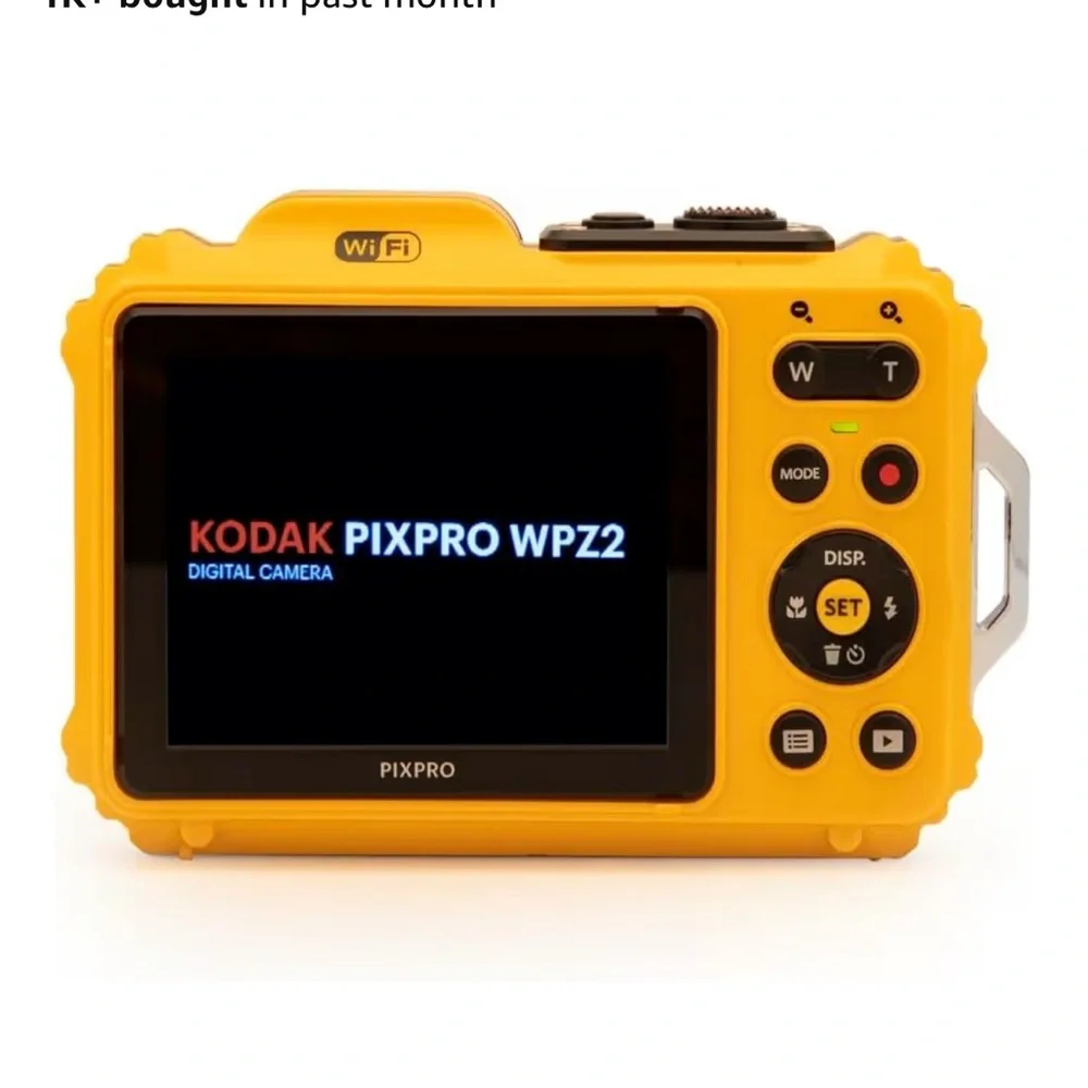 Kodak PixPro Waterproof Digital Camera - Bright Yellow